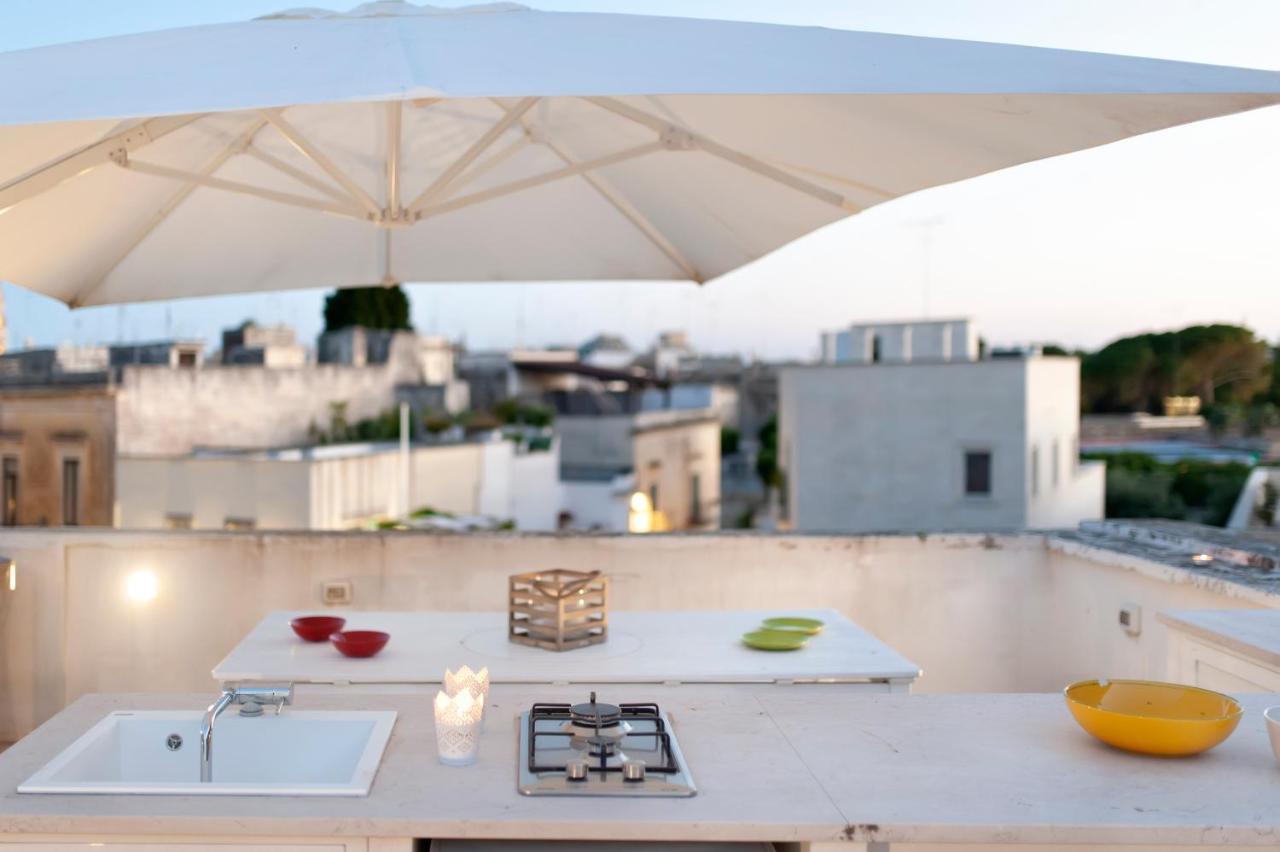 Chez Mama' Rooftop - Sit Apartment Лече Екстериор снимка